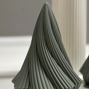 3D karácsonyfa dekoráció, csavart, Karácsony, Karácsonyi lakásdekoráció, Karácsonyi lakásdíszek, Mindenmás, MESKA