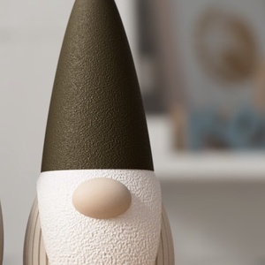 3D manó, Karácsony, Karácsonyi lakásdekoráció, Karácsonyi manók, figurák, Mindenmás, MESKA