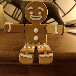 3D mézi, mézeskalács figura, Karácsony, Karácsonyi lakásdekoráció, Karácsonyi manók, figurák, Mindenmás, MESKA