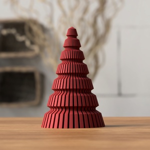 3D japán karácsonyfa, Karácsony, Karácsonyi lakásdekoráció, Karácsonyi lakásdíszek, Mindenmás, MESKA