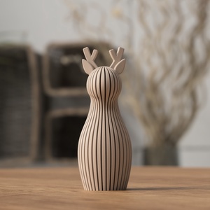 3D rénszarvas rövid agancssal - Meska.hu