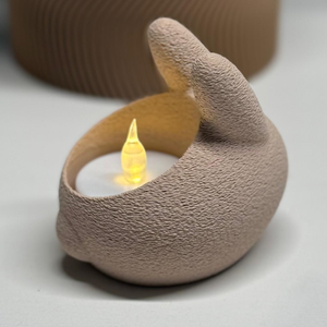 3D ledes teamécses tartó nyuszi - Meska.hu