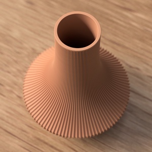 3D Shinto váza bordás - otthon & életmód - virágdekoráció - virágtartó - váza - Meska.hu