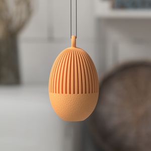 3D félbordás tojás 5cm - ünnepi díszek, dekorációk - húsvéti díszek és dekorációk - húsvéti asztaldíszek - Meska.hu