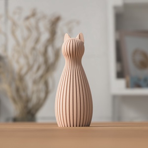 3D cica - otthon & életmód - dekoráció - asztal és polc dekoráció - asztaldísz - Meska.hu