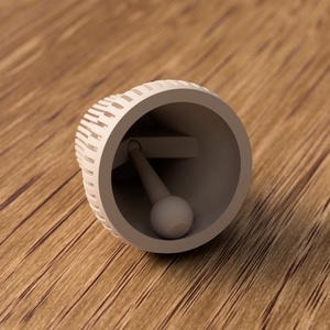 3D karácsonyi csengődísz - karácsony - karácsonyi lakásdekoráció - karácsonyi lakásdíszek - Meska.hu
