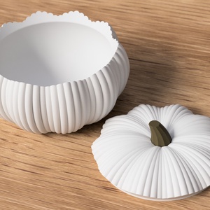 3D tök tál - otthon & életmód - dekoráció - dekoratív figurák és szobrok - Meska.hu