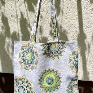 Mandala mintás bevásárlószatyor - táska & tok - bevásárlás & shopper táska - shopper, textiltáska, szatyor - Meska.hu