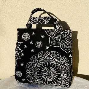 Mintás ételtartó táska, Táska & Tok, Uzsonna- & Ebéd tartó, Ebéd tasak, doboz, Varrás, MESKA