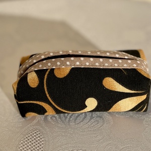 Vászon zsebkendőtartó, Táska & Tok, Pénztárca & Más tok, Zsebkendőtartó tok, Varrás, MESKA