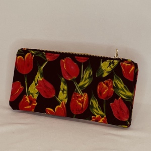 2 részes virág mintás neszesszer, pénztárca - táska & tok - neszesszer - Meska.hu