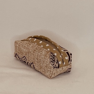 Vászon zsebkendőtartó - táska & tok - pénztárca & más tok - zsebkendőtartó tok - Meska.hu