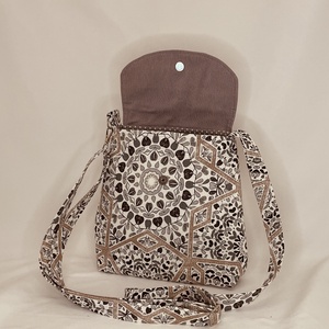 Mintás női oldaltáska - táska & tok - kézitáska & válltáska - vállon átvethető táska - Meska.hu