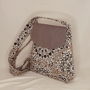 Mintás női oldaltáska - táska & tok - kézitáska & válltáska - vállon átvethető táska - Meska.hu