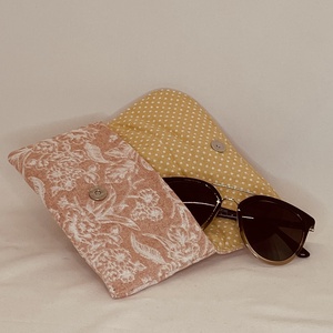 Vászon szemüvegtok mintás  - táska & tok - pénztárca & más tok - szemüvegtok - Meska.hu