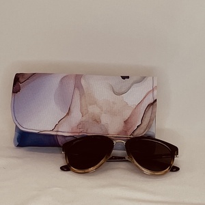 Vászon szemüvegtok mintás  - Meska.hu