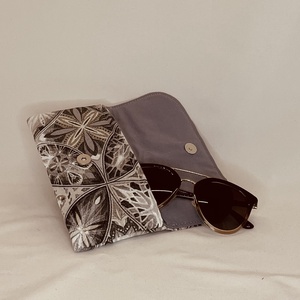 Vászon szemüvegtok mintás  - táska & tok - pénztárca & más tok - szemüvegtok - Meska.hu