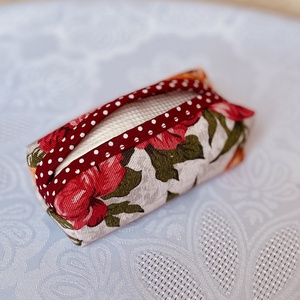 Vászon zsebkendőtartó - táska & tok - pénztárca & más tok - zsebkendőtartó tok - Meska.hu