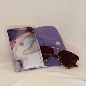 Vászon szemüvegtok mintás  - táska & tok - pénztárca & más tok - szemüvegtok - Meska.hu