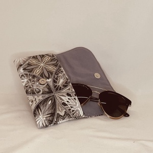 Vászon szemüvegtok mintás  - táska & tok - pénztárca & más tok - szemüvegtok - Meska.hu