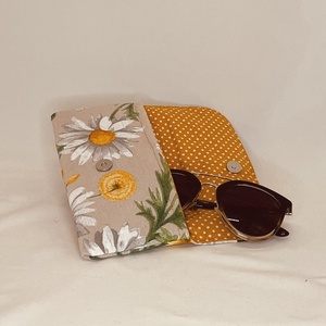 Vászon szemüvegtok mintás  - táska & tok - pénztárca & más tok - szemüvegtok - Meska.hu