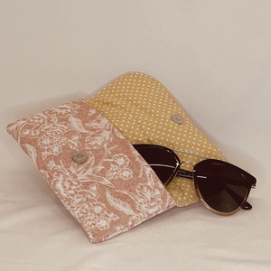 Vászon szemüvegtok mintás  - táska & tok - pénztárca & más tok - szemüvegtok - Meska.hu