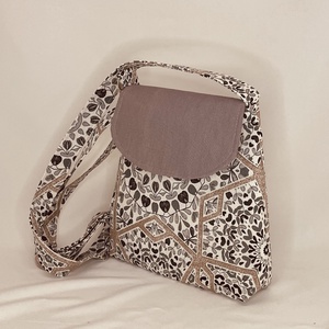 Mintás női oldaltáska - táska & tok - kézitáska & válltáska - vállon átvethető táska - Meska.hu