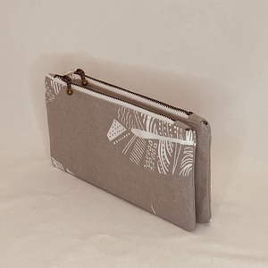 2 részes levél mintás neszesszer, pénztárca - táska & tok - neszesszer - Meska.hu