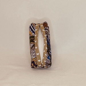 Vászon zsebkendőtartó - táska & tok - pénztárca & más tok - zsebkendőtartó tok - Meska.hu