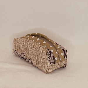 Vászon zsebkendőtartó - táska & tok - pénztárca & más tok - zsebkendőtartó tok - Meska.hu