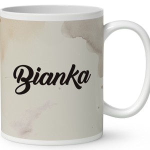 Névvel kérhető - Cappucino kávés manó lány mintás bögre - otthon & életmód - konyhafelszerelés, tálalás - tálalás - bögre & csésze - Meska.hu