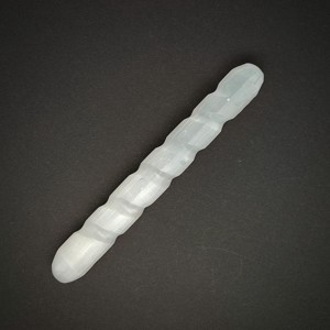 Szelenit rúd spirál 15cm, Kellékek & szerszámok, Ásvány alapanyag, Szelenit korong, , MESKA