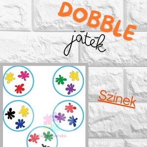 Dobble 5. - színek - Meska.hu Dobble 5. - színek - Meska.hu