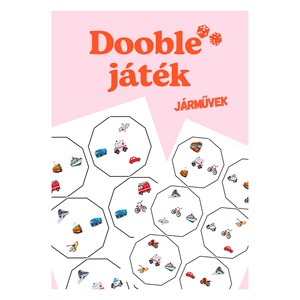 Dooble játék - járművek, Játék & Sport, Készségfejlesztő és Logikai játék, Logikai játékok, Mindenmás, MESKA