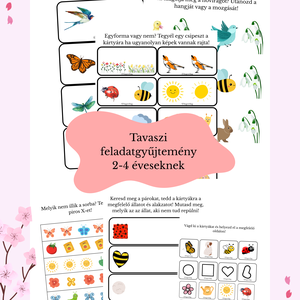 Tavaszváró feladatgyűjtemény, Játék & Sport, Készségfejlesztő és Logikai játék, Oktató játékok, , MESKA