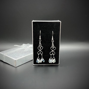 Miyuki gyöngy fülbevaló , Ékszer, Fülbevaló, Lógó fülbevaló, , MESKA