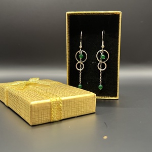 Jade fülbevaló  - Meska.hu