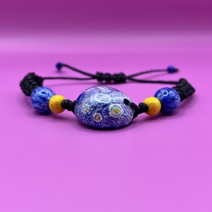 Van Gogh karkötő - ékszer - karkötő - karkötő medállal - Meska.hu