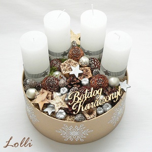 Adventi box, advent box Naturelle -  - Meska.hu