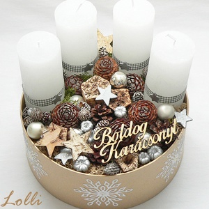 Adventi box, advent box Naturelle -  - Meska.hu