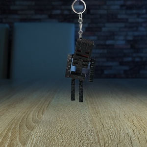 Minecraft Skeleton kulcstartó - táska & tok - kulcstartó & táskadísz - kulcstartó - Meska.hu
