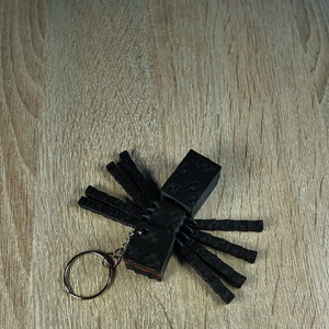 Minecraft Spider kulcstartó - táska & tok - kulcstartó & táskadísz - kulcstartó - Meska.hu