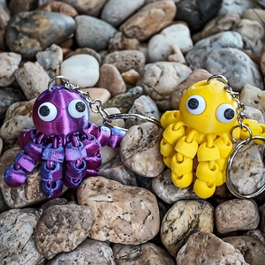 Polip kulcstartó - táska & tok - kulcstartó & táskadísz - kulcstartó - Meska.hu