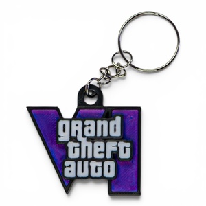 GTA VI kulcstartó - táska & tok - kulcstartó & táskadísz - kulcstartó - Meska.hu