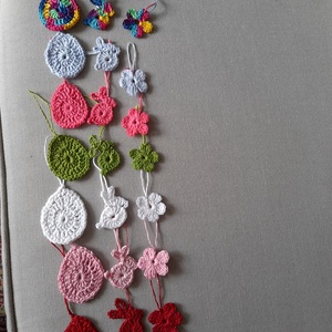 Húsvéti horgolt dekor - otthon & életmód - dekoráció - asztal és polc dekoráció - asztal és polc dekoráció - Meska.hu