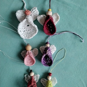 Karácsonyi angyalkák - Meska.hu