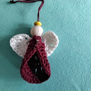 Karácsonyi angyalkák - karácsony - karácsonyi lakásdekoráció - karácsonyfa, grincsfa - Meska.hu