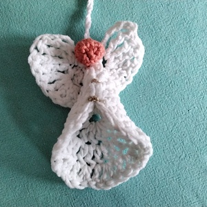 Karácsonyi angyalkák - karácsony - karácsonyi lakásdekoráció - karácsonyfa, grincsfa - Meska.hu