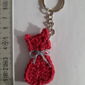 Cicás kulcstartó - táska & tok - kulcstartó & táskadísz - kulcstartó - Meska.hu