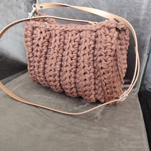 Horgolt oldaltáska , Táska & Tok, Kézitáska & válltáska, Válltáska, Horgolás, MESKA